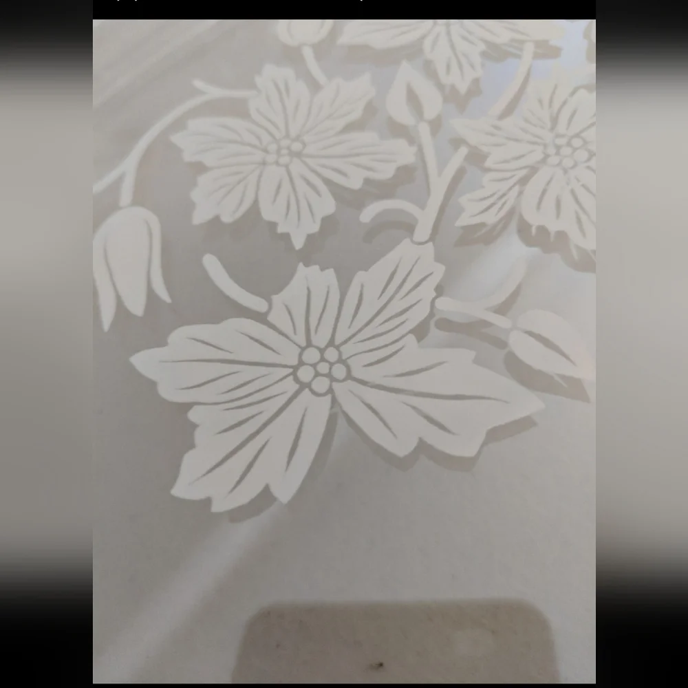 Elegant Holiday Vintage Serveware Baking Dish Floral Poinsettia Nostalgia